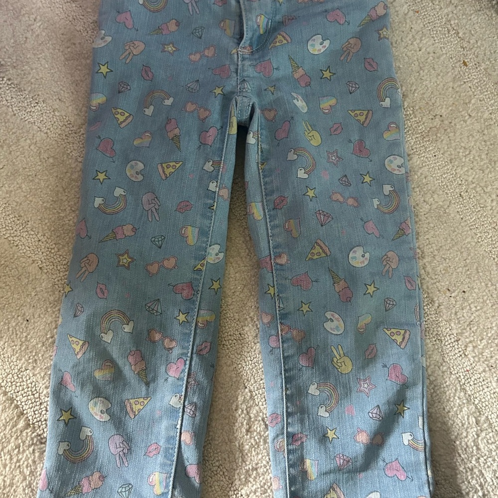 The Children's Place Blue Patterned Kids Jeans size 4